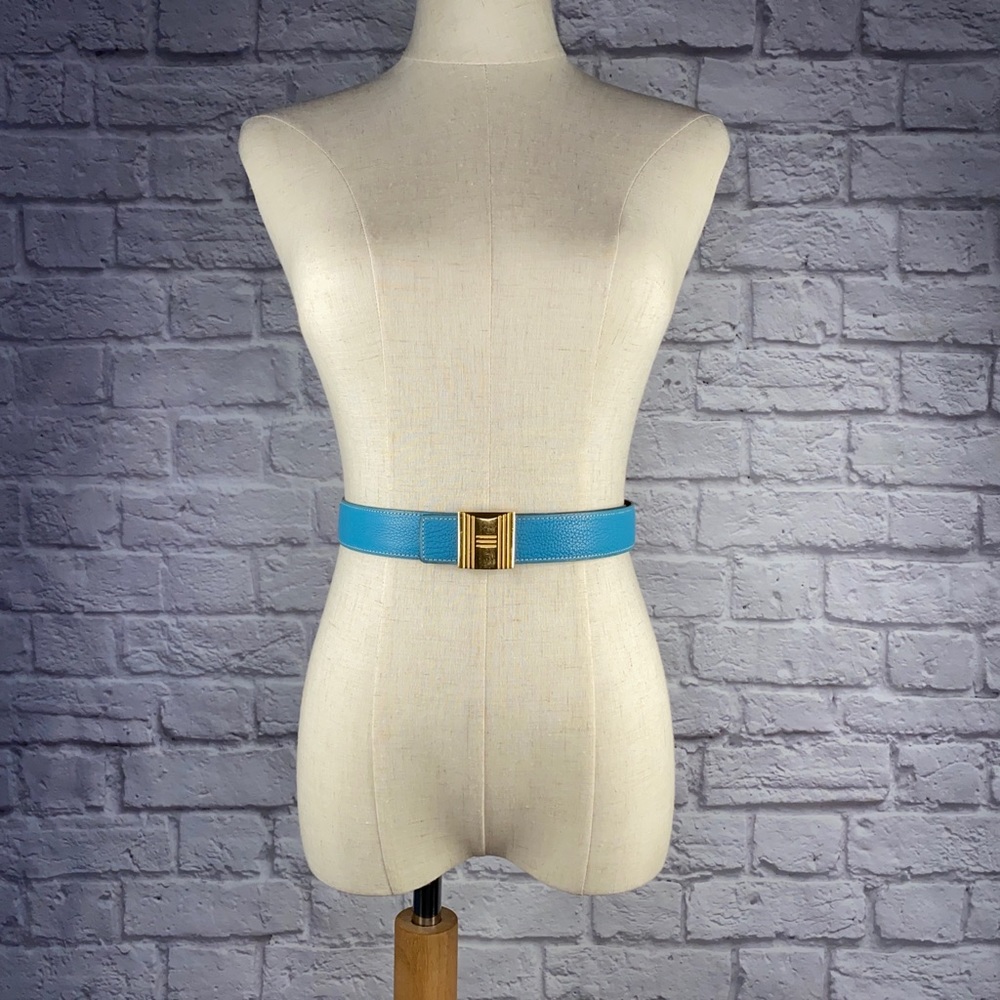 Authentic Vintage Hermes Reversible Cadena H Belt